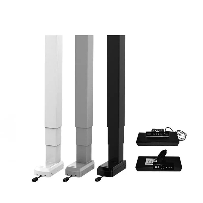 Metal Lifting Column Electric Height Adjustable Desk