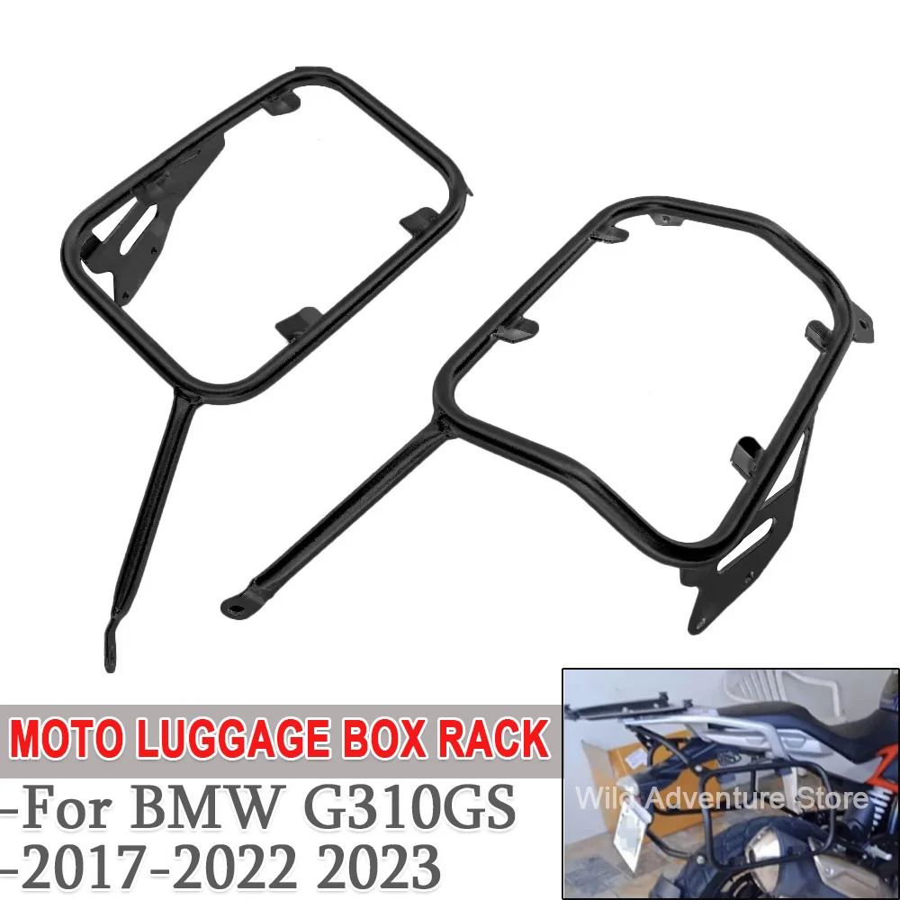 

Motorcycle Luggage Rack Set Side Support Racks For BMW G310GS G310 GS G 310GS 2017-2023 Luggage Box Rack Side Pannier Bracket