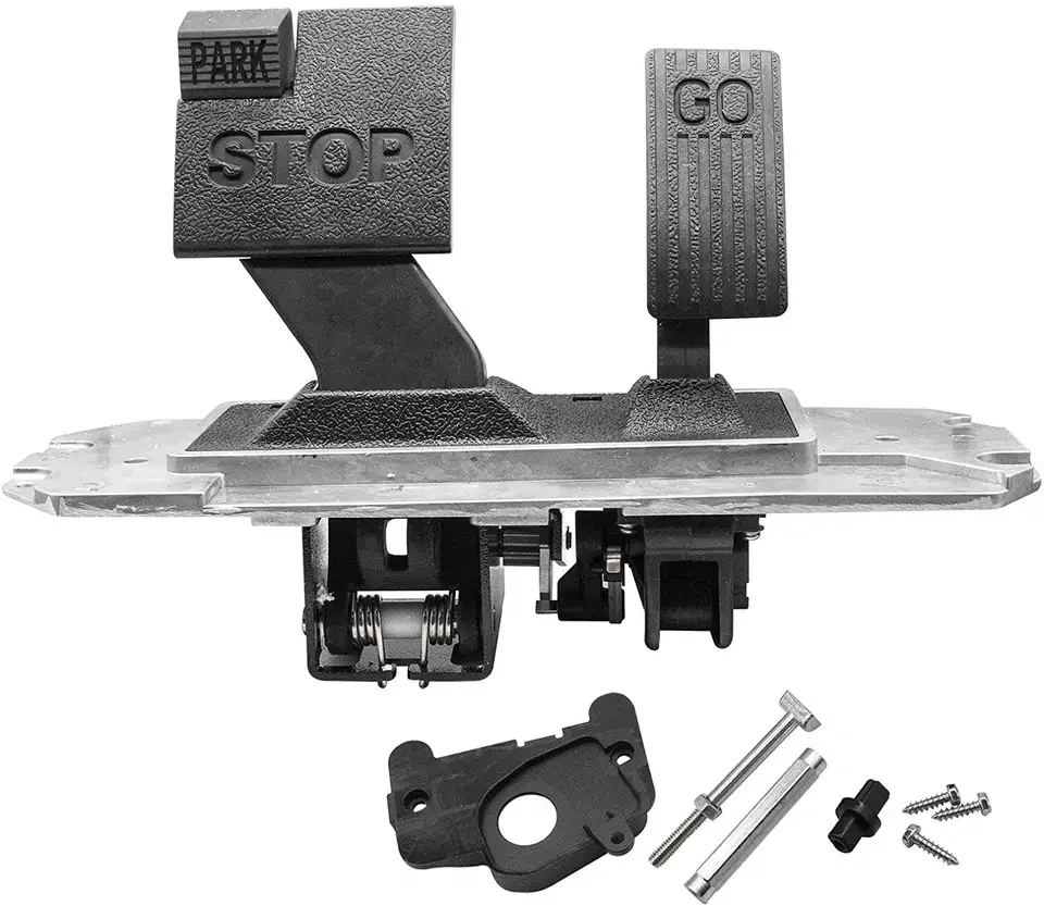 

Оптовая продажа запчастей для гольф-каров: Комплект педалей акселератора и тормоза для Club Car Precedent, электрический, 2009 года выпуска и новее, в наличии