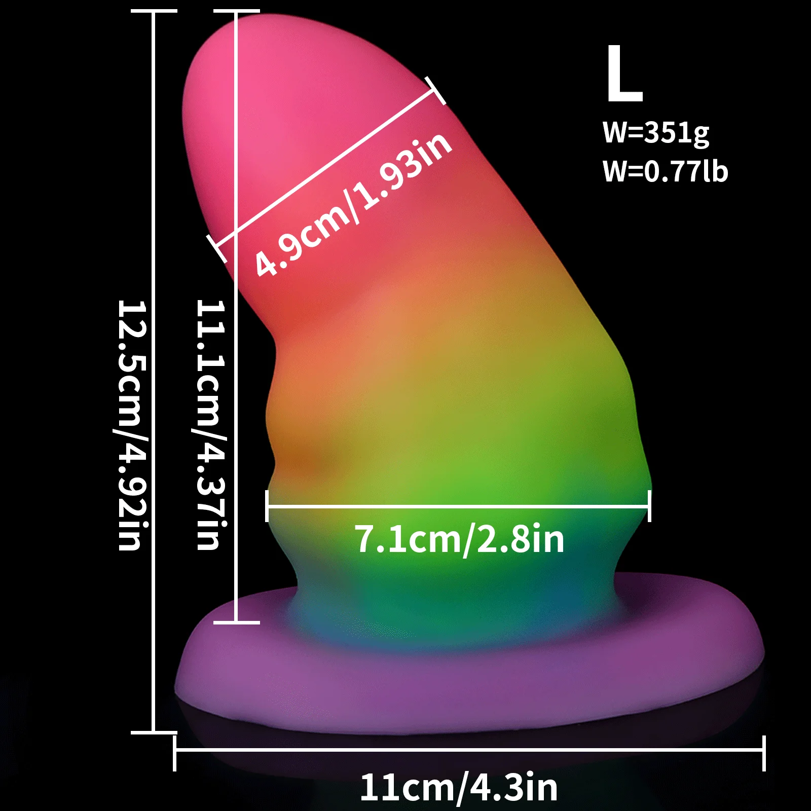 3 Style Luminous Plug Anal Butt Plug Gay Sex Toys Color Sexy Toys Femme Dildo Anal Buttplug Dilatador Anal Analsex Toy Butplug