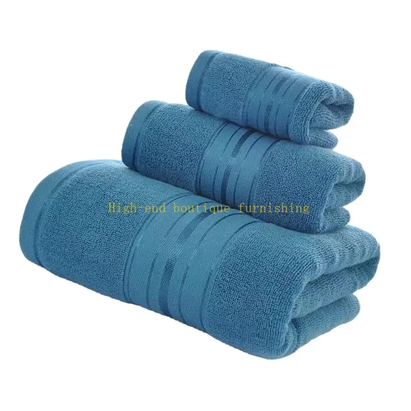 L9NB Luxury Bath Towel Set With Hand Towel And Washcloth Cotton Highly Absorbent Quick Dry Towels for Bathroom Collection