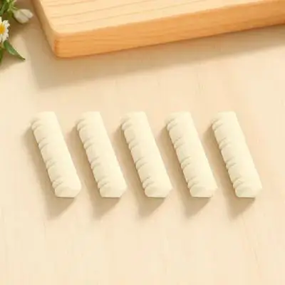 

5pcs Mandolin Nuts Guitar Accessories Resonance Tone Enhancement Replacement Parts for Electric Bass Guitar Bridge Saddle Blanks