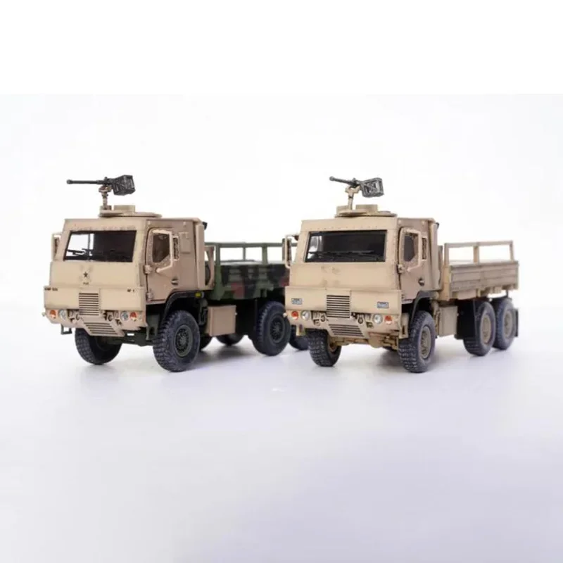 

2024 New Hot Sale Home Decor 1/72 Scale American FMTV M1083 Tactical Truck Armored Cab Finished Model Collection Toys Gifts