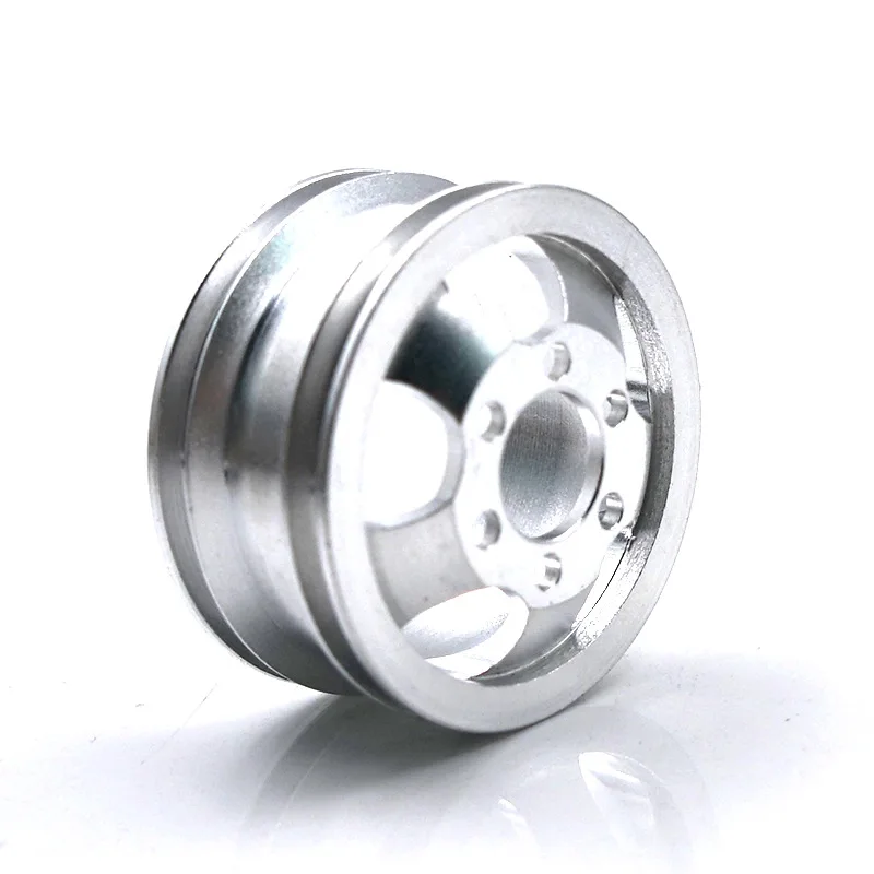 Metal Upgrade Shock-Proof Wheel Hub Rim for B1 B16 B24 B36 C14 C24 1/16 WPL RC Truck with Screw