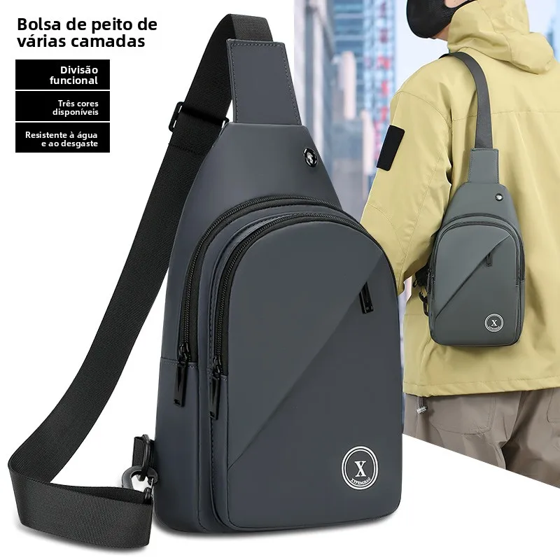 nova-bolsa-transversal-masculina-casual-de-ombro-Unico-mochila-diagonal-pequena-hete-frontal-de-nylon-com-ziper