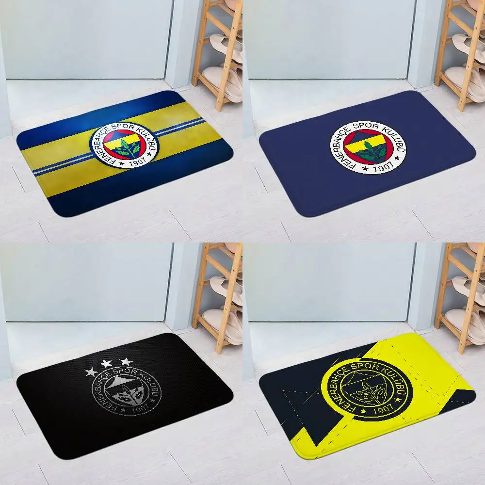 

Спортивные коврики Fenerbahces, домашний коврик для стирки, ковер для декора гостиной, противоскользящий коврик для ног, коврик для входа