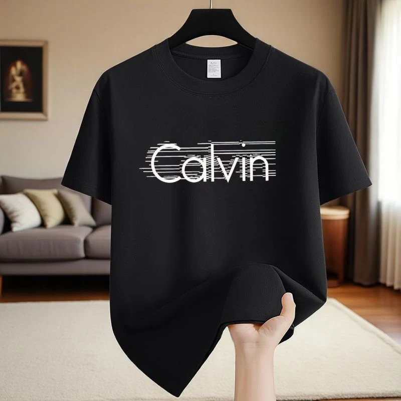 Cross-border Foreign Trade Cotton T-shirt Men's Short-sleeved American Casual Sports Half-sleeve T-shirt