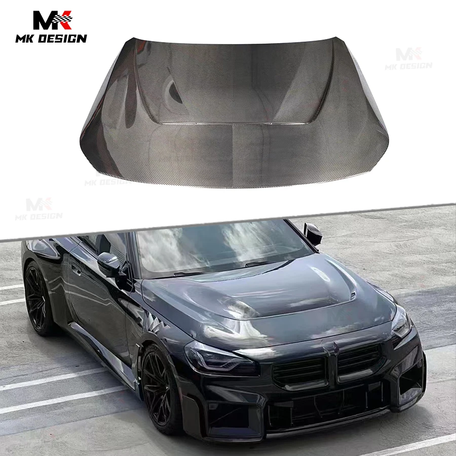 

Carbon Fiber ALP Style Front Bonnet Cover Hood for BMW 2 Series G42 G87 M2 2022+ Front Hood Replacement Car Accessories