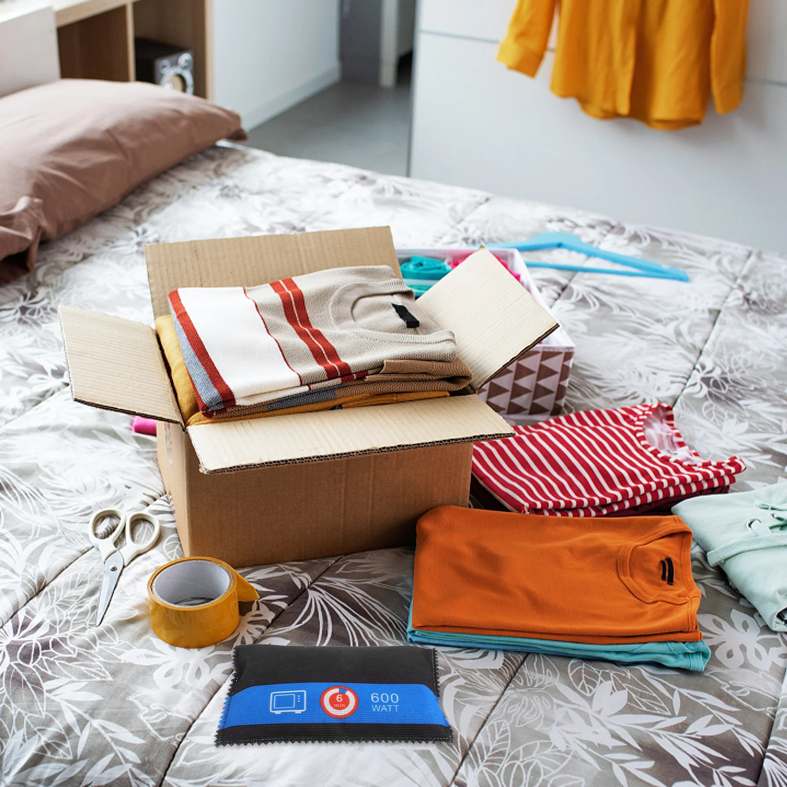 

Closet Moisture Absorber Reusable Fast Reactivated Packets Car Basement Garage Storage Colorchanging Window Dehumidifier Bag