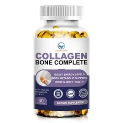 LANHAITUN Collagen Bone Complete Capsule with Plant Calcium&Magnesium Support Bone Growth Collagen Production&Calcium Absorption