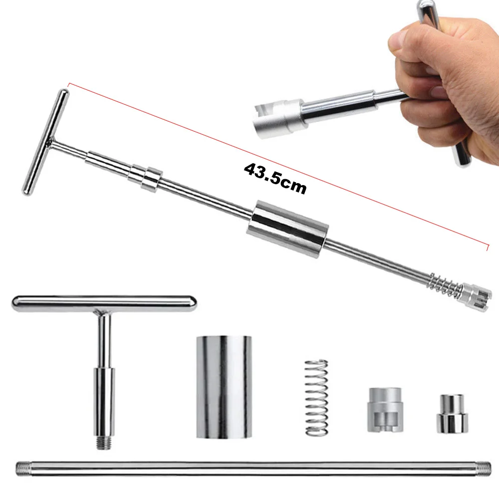 Car Dent Repair Tool Kit T Dent Puller Slide Hammer Reverse Hammer Paintless Dent Removal Sheet Metal Repair Tool