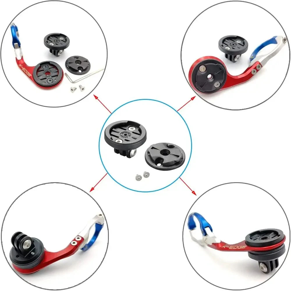 Bike Bicycle Computer Bracket Mount Fixed Base Male Seat Repair Parts For GARMIN Cycling Repalcement Accessories - view 3