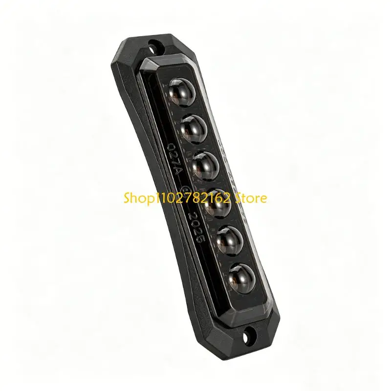 547B 6 LED Truck Side Marker Light With Convex Lens For Long Distance Visibility And Safety