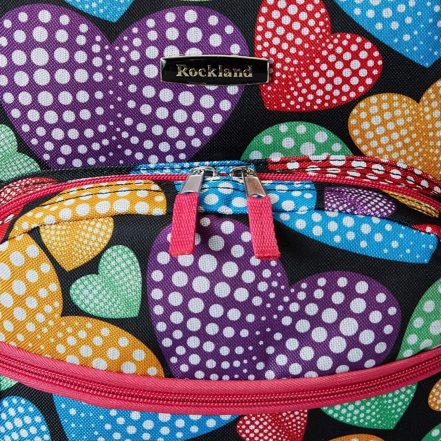 Double Handle Rolling Backpack NEWHEART 17Inch