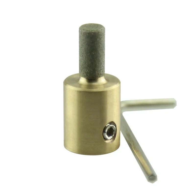 Punta abrasiva di ricambio da 1/4 '' di diametro per rettificatrice per vetro colorato Punta in rame per smerigliatrice diamantata standard