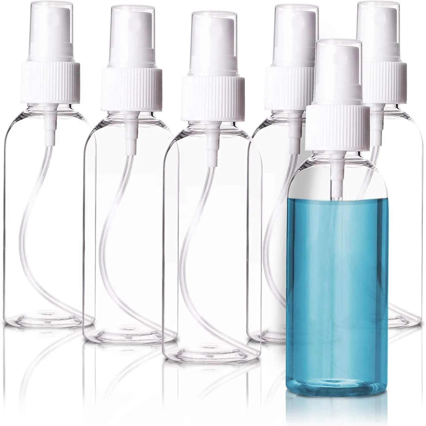

ABWR-100PCS 75Ml/2.5OZ Mist Spray Bottle Premium Transparent DIY Crafts Empty Pump