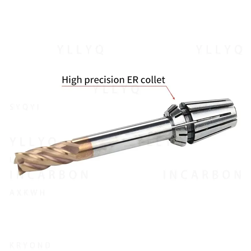 1/5PCS ER8 ER11 ER16 ER20 Spring Collet Set 1mm-10mm High Precision CNC Collet for Engraving Machine Lathe Mill Tool