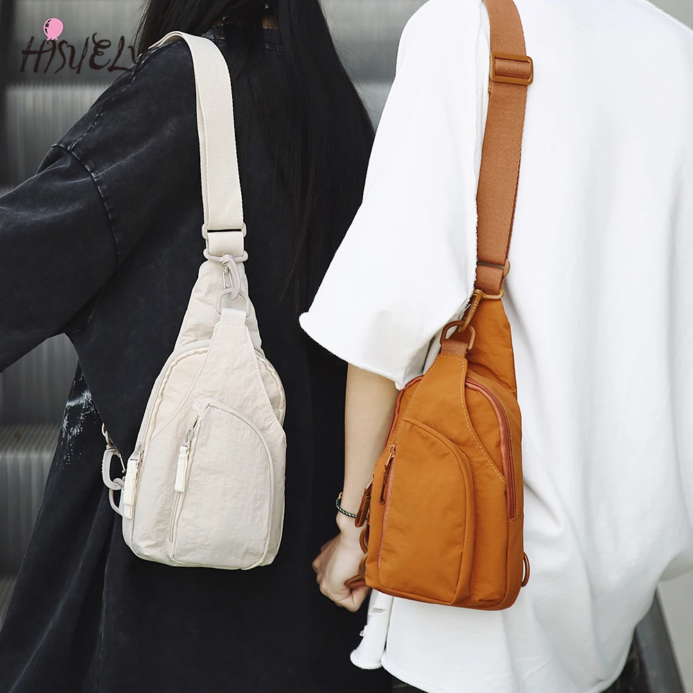 

2025 Leisure Daily Sling Bag with Adjustable Straps Crossbody Chest Bag Lightweight Small Backpack for Casual Traveling Hiking