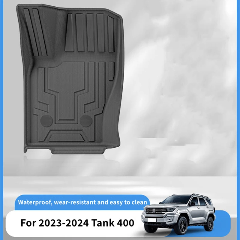 

Car Trunk Mat TPE Car Floor Mats for Tank 2023-2024 Tank 400 All Weather Rear Trunk Pad Cargo Liner Seat Back Anti Dirty Pads