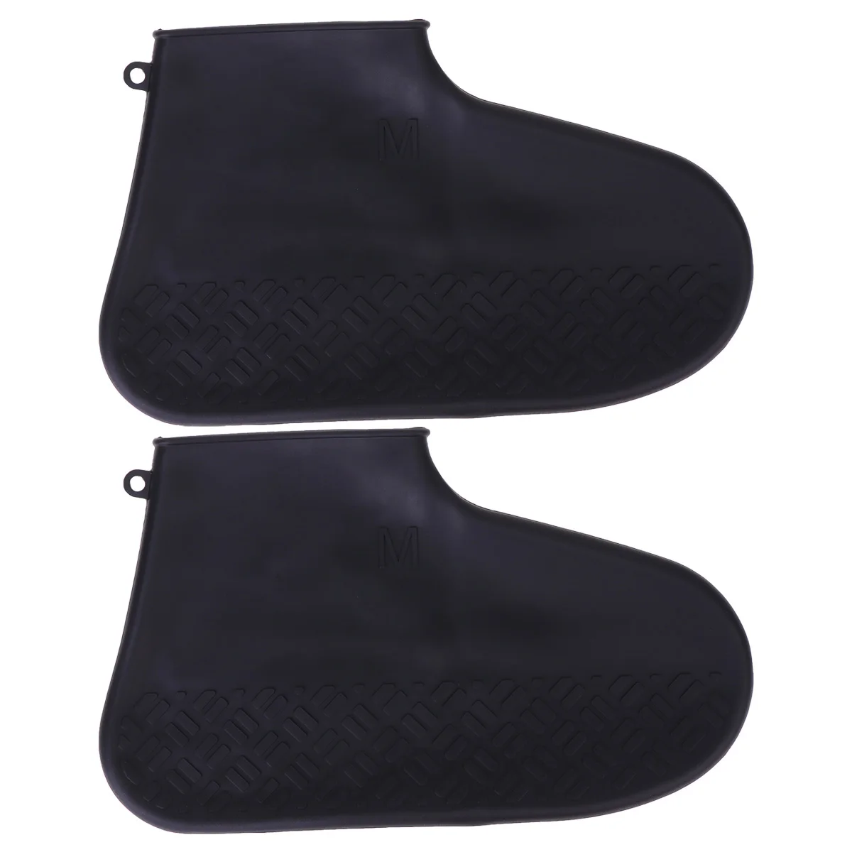 

1Pcs Silicone Shoes Cover Waterproof Anti-Skid Overshoes Size M Black for Camping Cycling Travel Rainy Day Shoe Protector