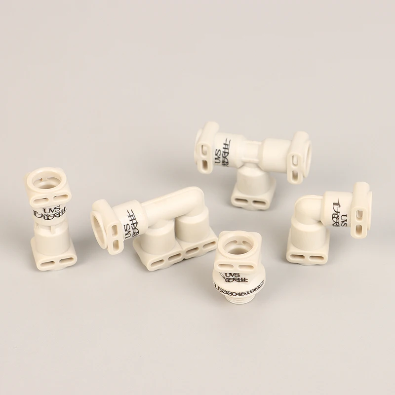 Coffee Machine Connector, Straight/L/TF Three-Way for Fully Automatic Coffee Machine
