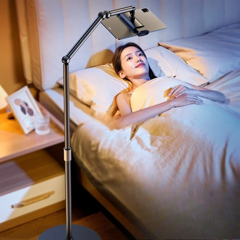 

Tablet stand flooring universal support frame bedside mobile phone holder lazy bed desktop shooting frame straight