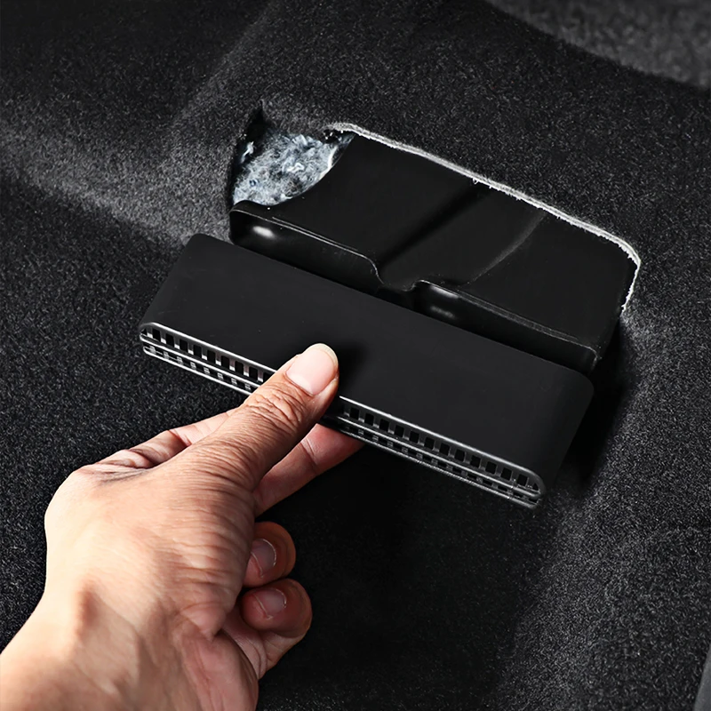 For Toyota RAV4 XA50 RAV 4 Hybrid 2019 2020 2021 2022 2023 2024 Car Under Rear Seat Air Vent Cap Grill Duct Outlet Shell Cover