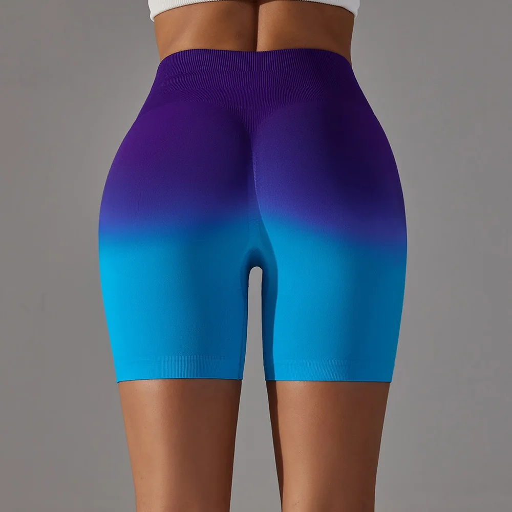 Cloud Hide SEXY Butt Yoga Shorts Women Cycling Fitness Short Gym Workout High Waist Tight Sport Running Leggings Tummy Control