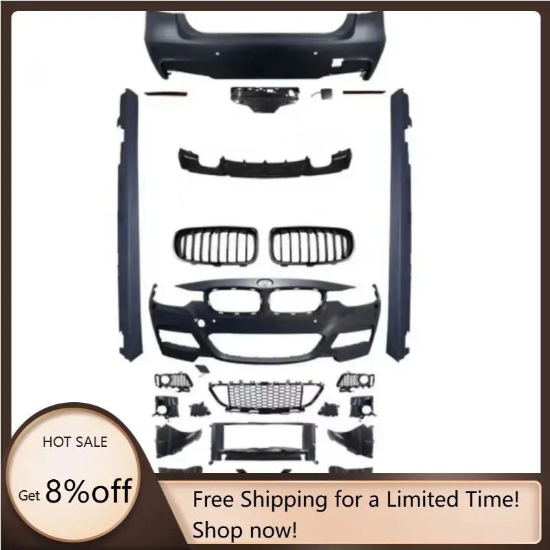 

Best price Auto Parts MTech Bodykit M Sport Body Kits Front Bumper Rear Bumper for S 3Series F30 2012-2019 318i 328i 330e 335