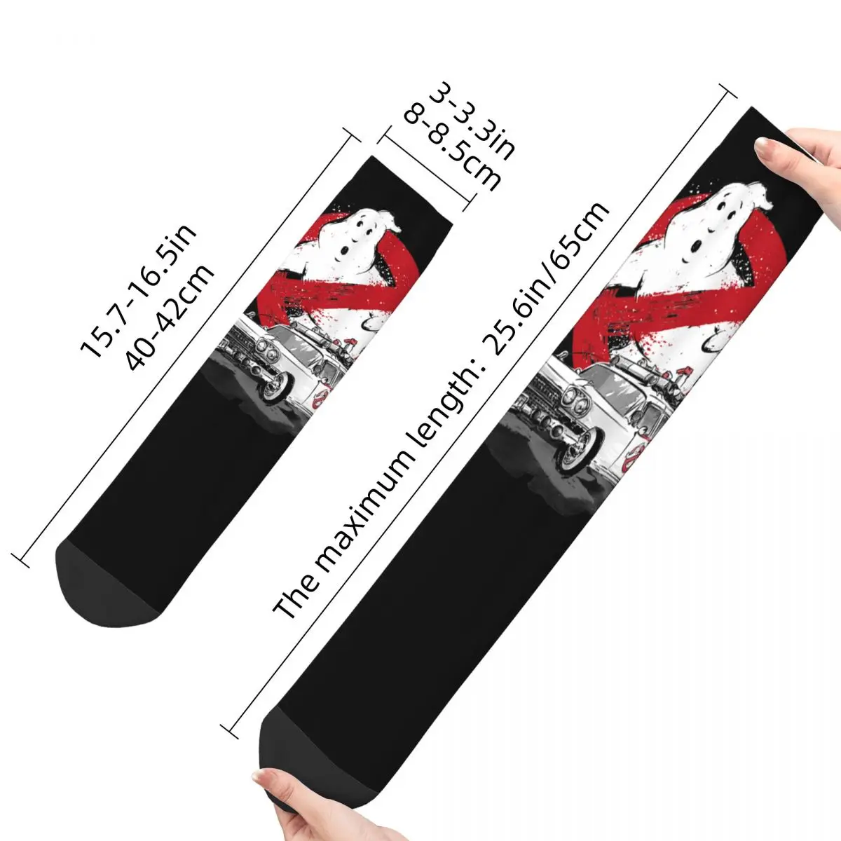 Autumn Winter Harajuku Unisex Ghostbusters Monster Movie Socks Ghost Busters Non-slip Crew Socks