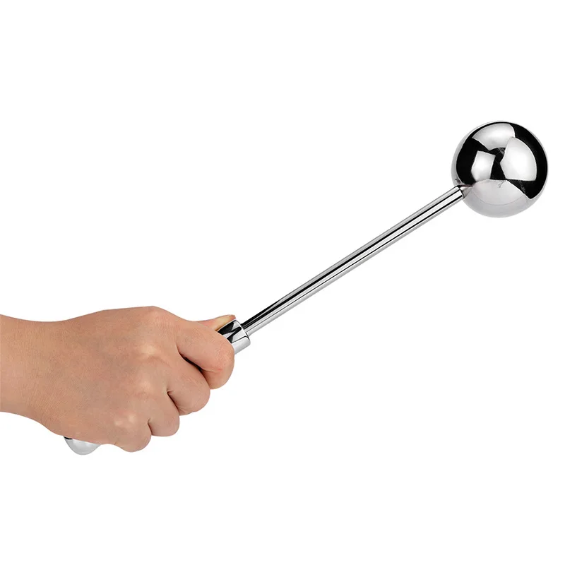 Metal Ball Rod Plug Anal para Homens e Mulheres, Quintal, Alternative Sex Toys, Masturbação, Personagem Adulto, Tapping Mão