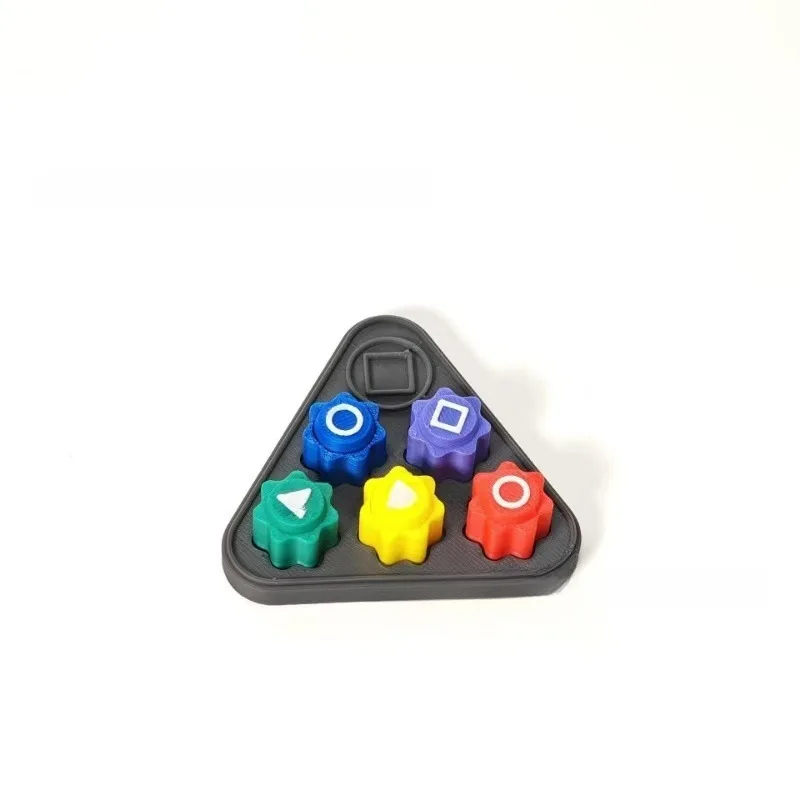 Jogo tradicional divertido gonggi jack pedra seixos conjunto 3d impresso pedra captura jogo gonggi conjunto para jogo de tabuleiro jogos de festa