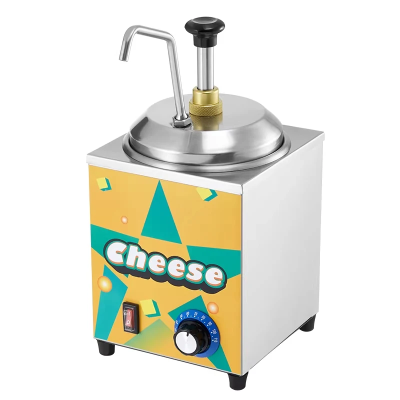 Stainless Steel Sauce Pump 220V/110V Commercial Cheese & Chocolate Sauce Dispenser High-Efficiency Food Warmer view 4