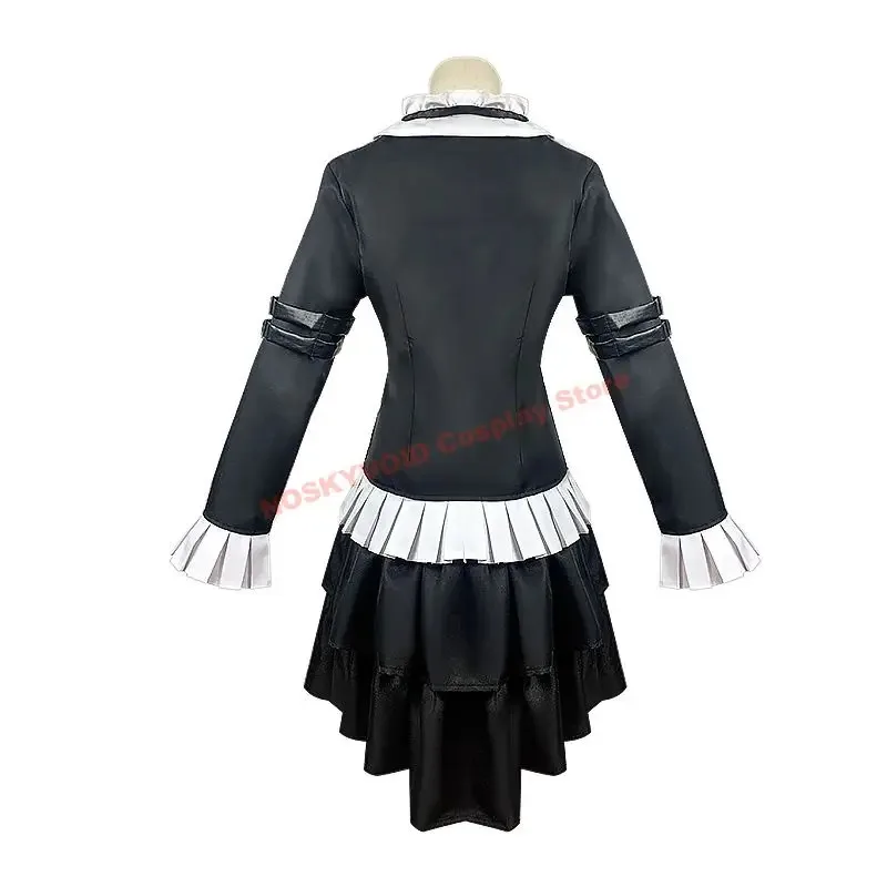 

AAA 2025 Fairy Queen Scarlet, костюмы горничной и парики для косплея, головные уборы, милый фартук в стиле Лолиты в стиле аниме, платье Comic-con, костюм Эрзы
