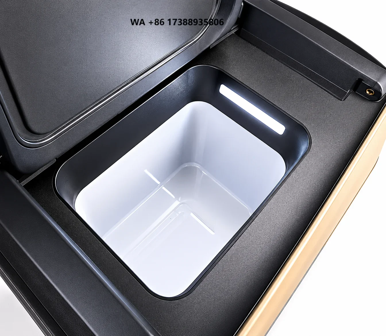 V-Class Vito Hiace Dual-Mode Freezer Refrigerator -6 55 Heating Electric Sliding Console Box Plastic Secop