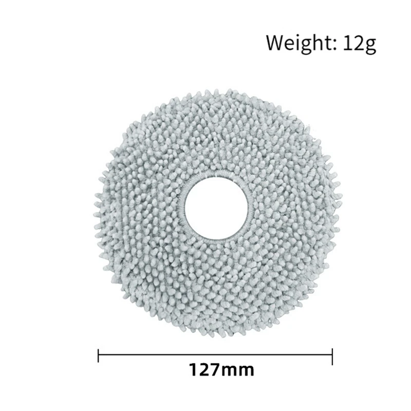 Roborock Q Revo و P10 استبدال مكنسة كهربائية روبوت ، قطع غيار ، فرشاة جانبية رئيسية ، فلتر Hepa ، قماش ممسحة ، كيس غبار