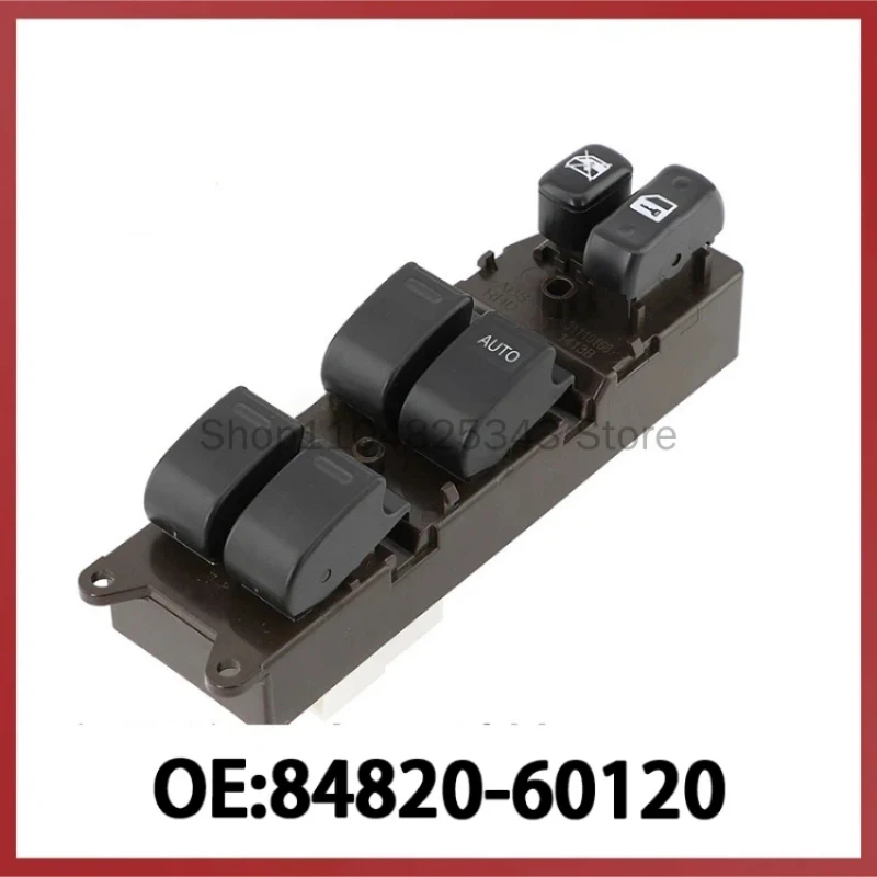 84820-60120 is suitable for 98-02 Toyota Land Cruiser right-hand drive glass lift switch window switch