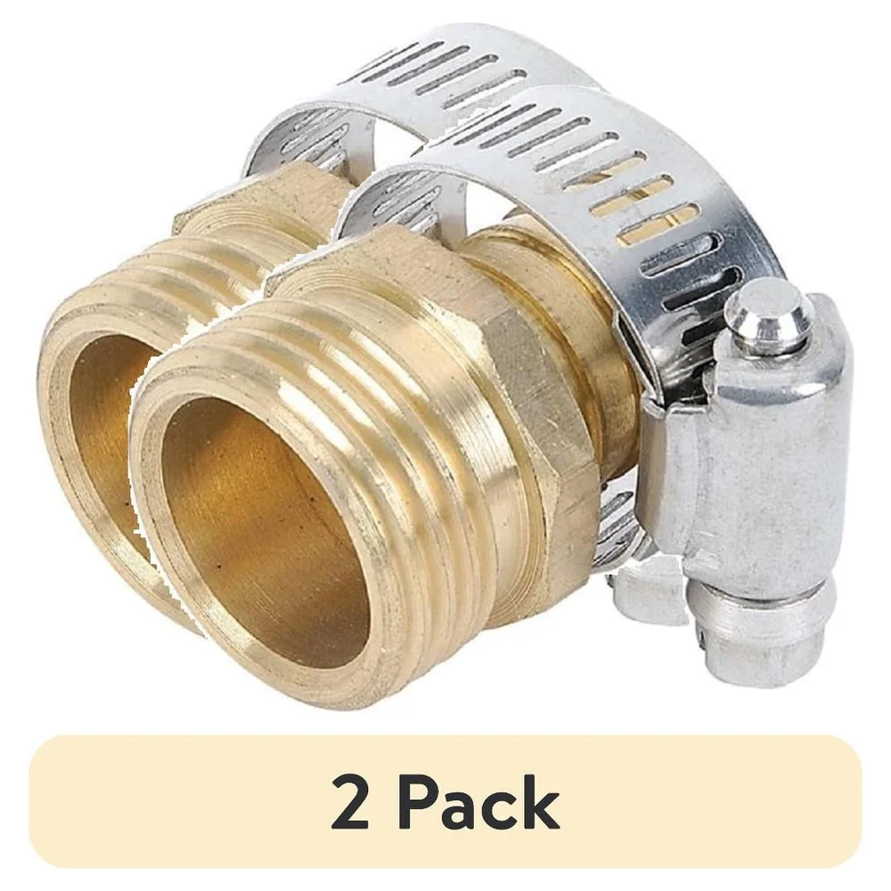 

Металлический мужской шланг Mender, инструмент для ремонта садового шланга, прочный, устойчивый к ультрафиолетовому излучению, червячный зажим для наружного использования