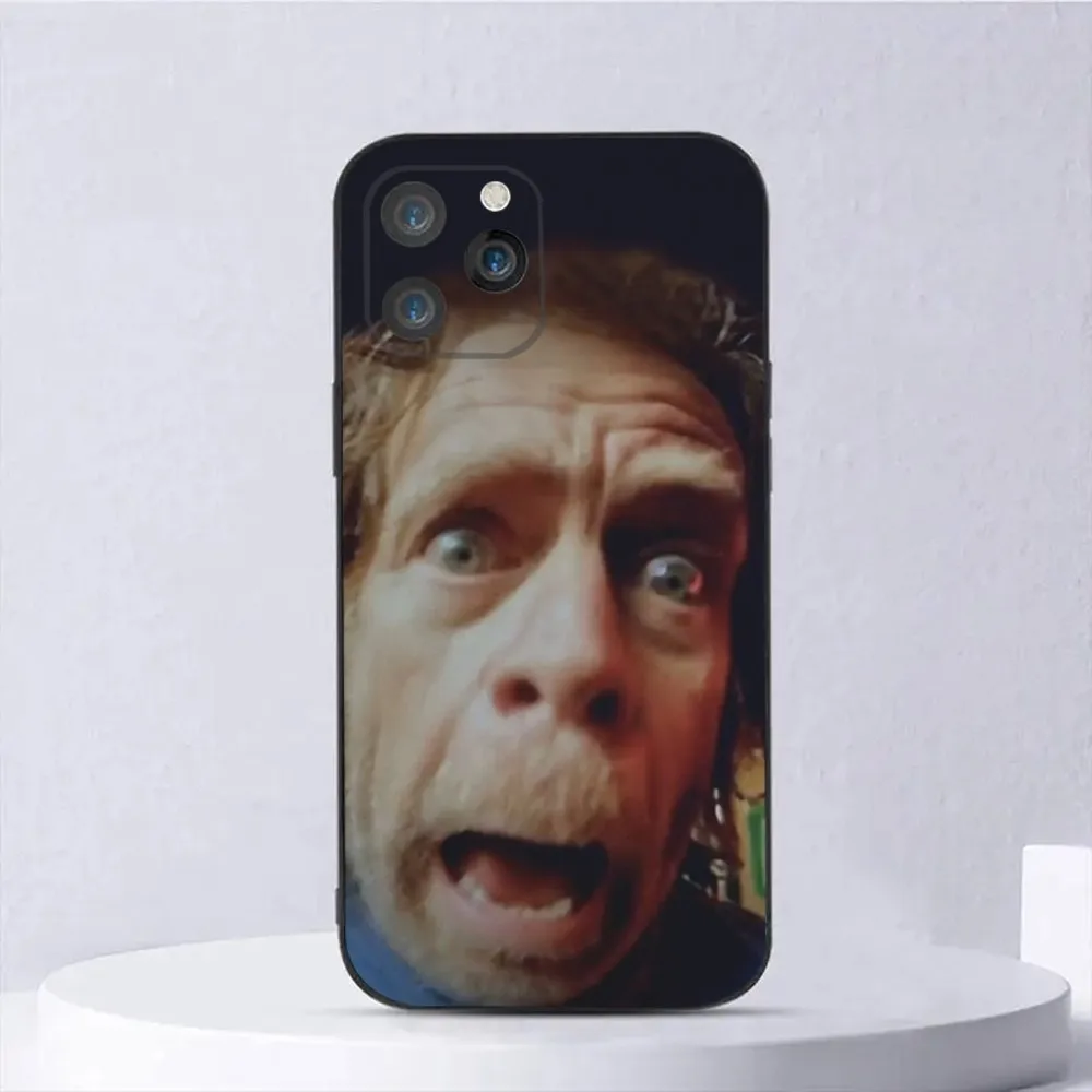 Frank Gallagher S-Shameless Phone Case For iPhone 15,14,13,12,11,Plus,Pro Max,XS,X,XR,SE,Mini,8,7 Soft Silicone Black Cover