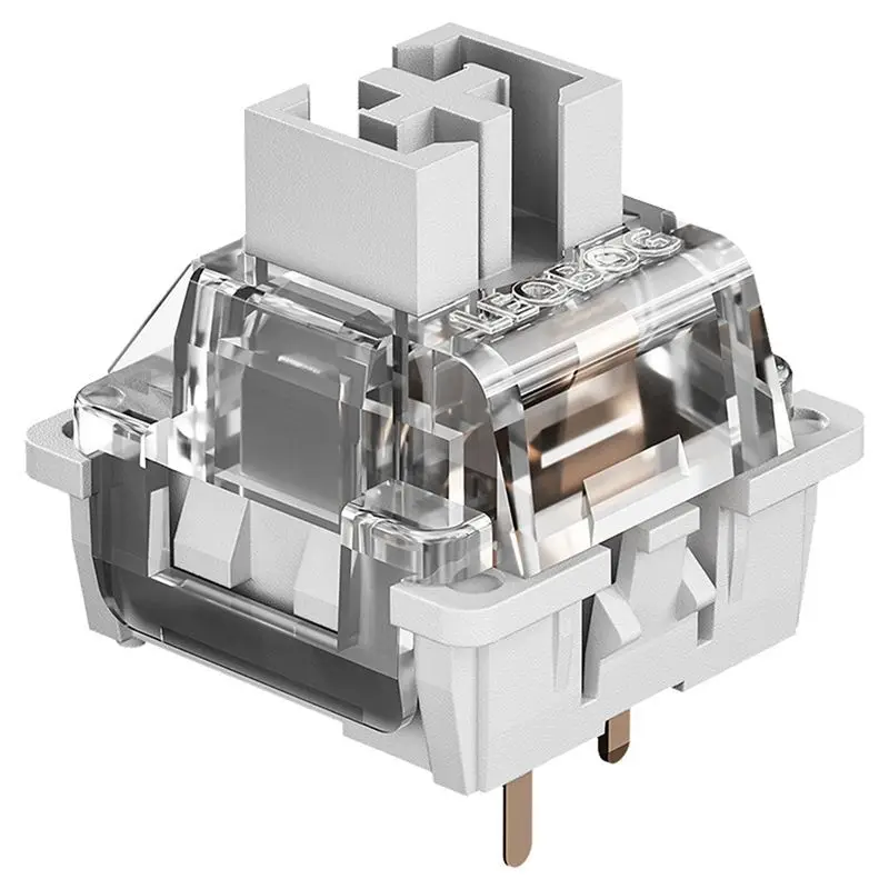 

Серый деревянный корпус для линейного переключателя V3 с возможностью горячей замены, 3-контактный корпус для механической клавиатуры, аксессуары для самостоятельной сборки