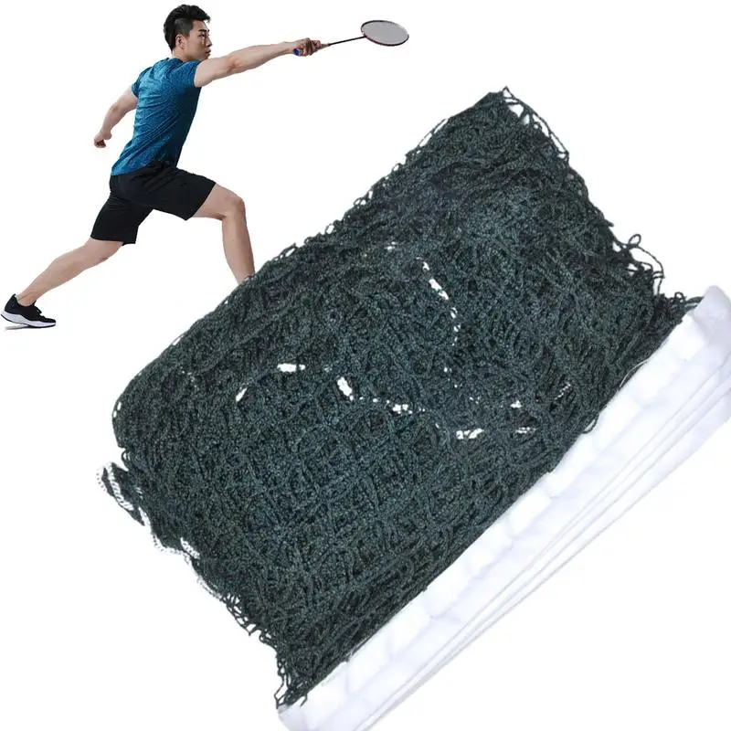 Rede de badminton padrão para treinamento esportivo profissional, 6.1m x 0.76m, durável, rede de tênis ao ar livre, malha de vôlei, exercício