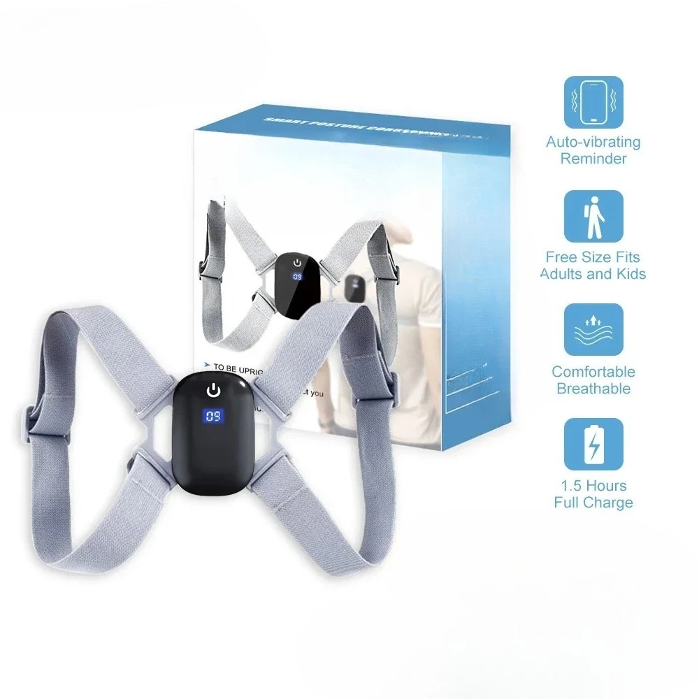 

Smart Correction Belt Orthosis Invisible Reminder & Child Sitting Posture Hunchback Back Smart Posture Corrector