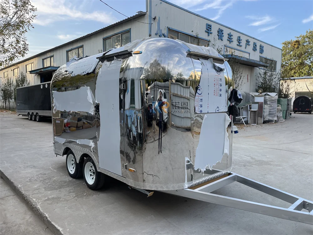 屋外モバイルフードトレーラー,キッチンエストリームスナック,食品トラック,ケータリング,コーヒー,ホットドッグ用
