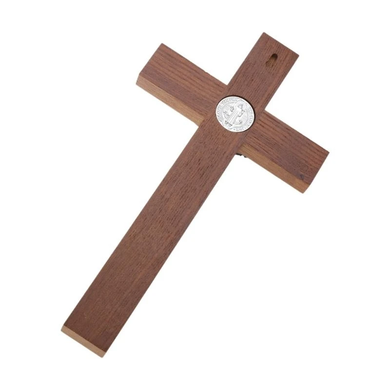 Crucifix Wall  Solid  Catholic Wall Hanging Jesus  for Home Office Church Decoration Prayer Religious Gift 87HA