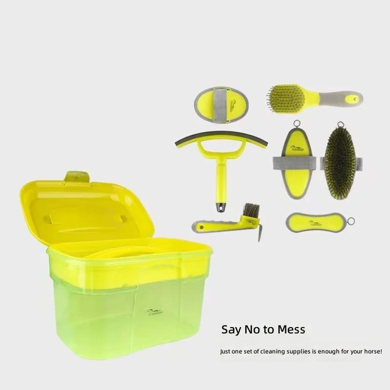 Horse Grooming and Washing Tools Set, Stable, Harness, Equestrian Supplies