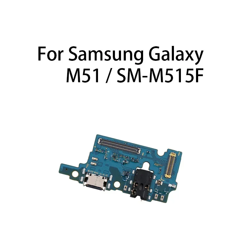 USB Charge Port Jack Dock Connector Charging Board Flex CableFor Samsung Galaxy M51 / SM-M515F