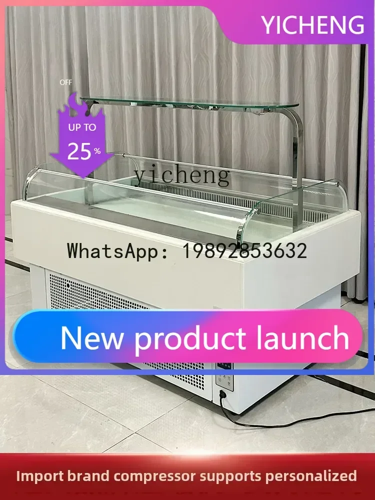 H23 open sandwich cabinet cake dessert display cabinet open refrigerator commercial