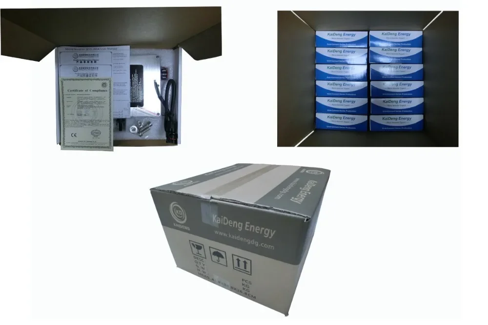 Inverter di potenza ibrido wvc-295 sistema solare intelligente home