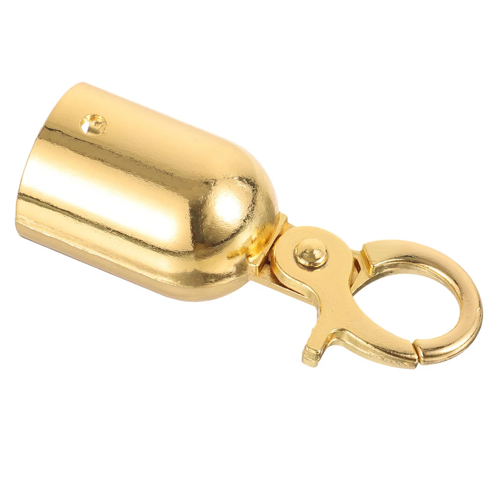 Heavy Duty Rope Cord End Cap Stopper End Connector Snap Hook Stanchions Cord Hook