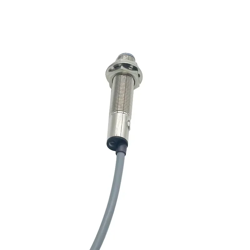 M12 Optical Sensor with Diffuse Reflection Detection Cylindrical Threaded NPN PNPN Output